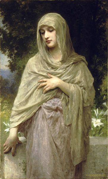 William-Adolphe Bouguereau Modestie oil painting picture